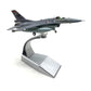 NUOTIE 1/100 F-16C Fighting Falcon Fighter Model Metal DieCast Aircraft Jet Kit Fighter Plane Model Military Airplane for Collection and Gift