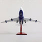 1/160 Boeing 747 British Airways 17 inchs Large Model Diecast Airplane Model Kits with Stand Airlines Model Plane Display Collectible for Aviation Enthusiast Gift