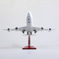 1/160 Boeing 747 Lufthansa 17 inchs Large Model Diecast Airplane Model Kits with Stand Airlines Model Plane Display Collectible for Aviation Enthusiast Gift