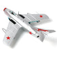 1/72 MiG-15 Fishbed Soviet Union Fighter Attack Metal Aeroplane Model Military Aeroplane Model Die-Cast Aeroplane for Collecting and Gift