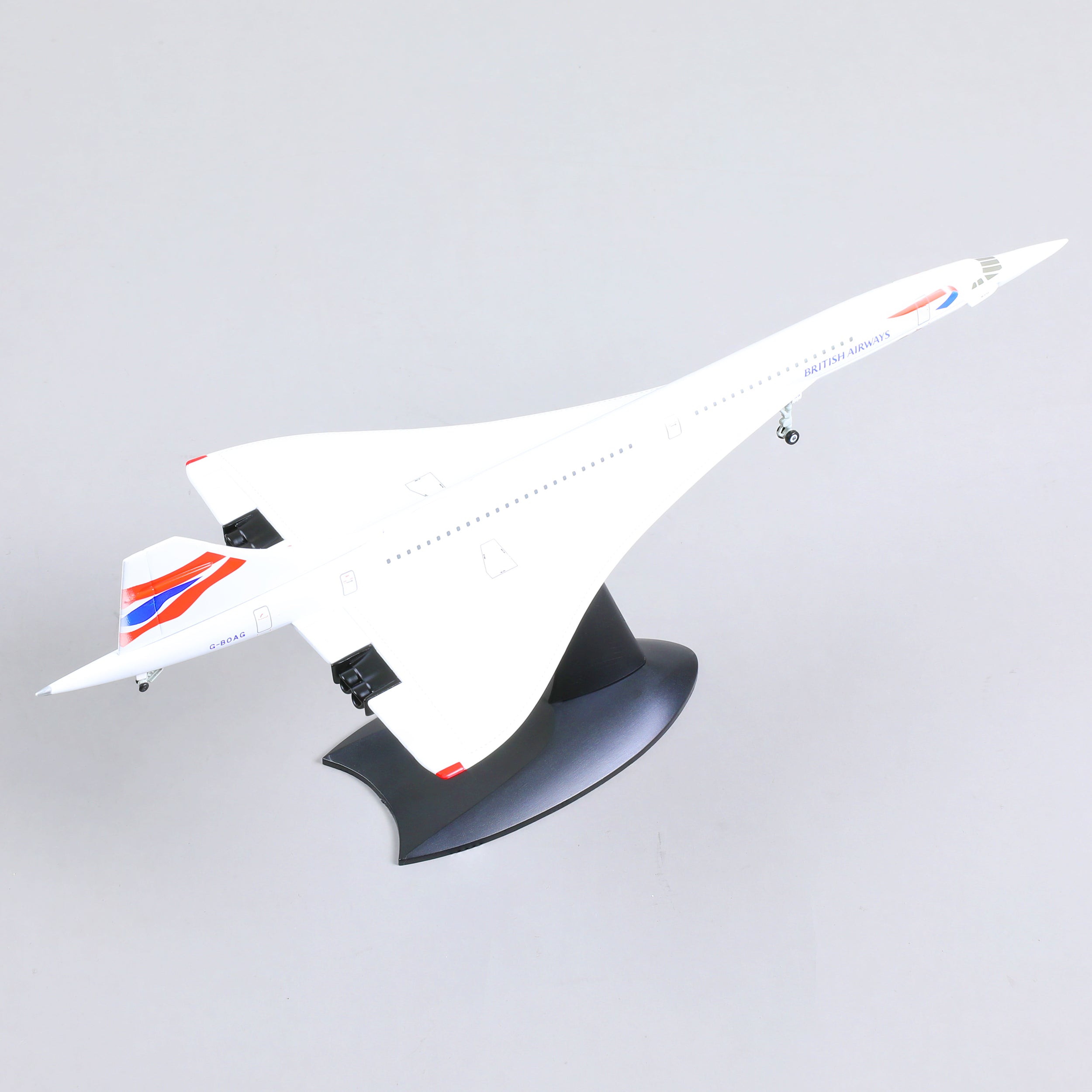セイヤ‼️British Airways Concorde 1/200 NUOTIE 1:200 Concorde British Airways Airplane Model Diecast