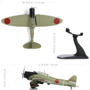 1/72 Japan 99 Ship Blast Dive Bomber Model World War II Retro Warplane Metal Diecast Aircraft Model for Adults Military Enthusiasts Collections or Gift