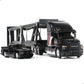 1/50 International Lonestar Semi Truck Trailer Diecast Model Kit - Car Transport Tractor - Black Collectible