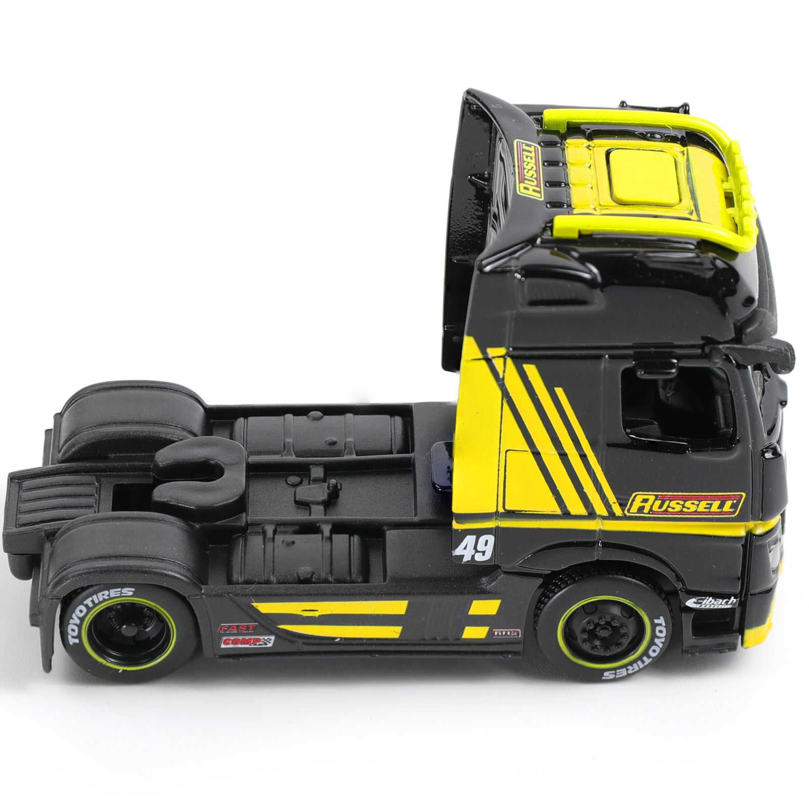 1:64 Die-cast Mercedes-Benz Actros 1851 Container Semi Truck Scale Model, MAISTO