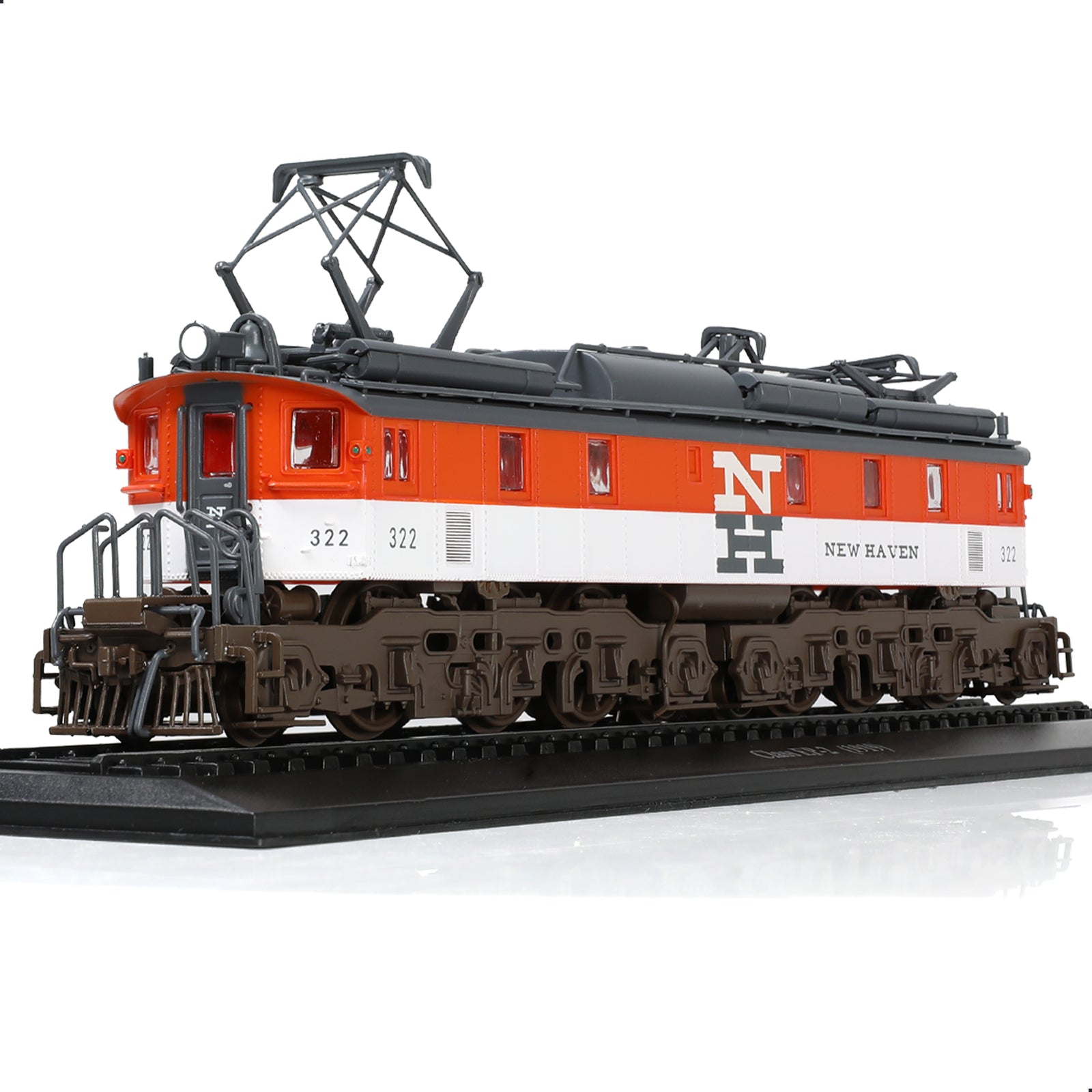 1:87 H0 Scale 1919 Class EP-2 Electric Locomotive Die-cast Finished Model with Track