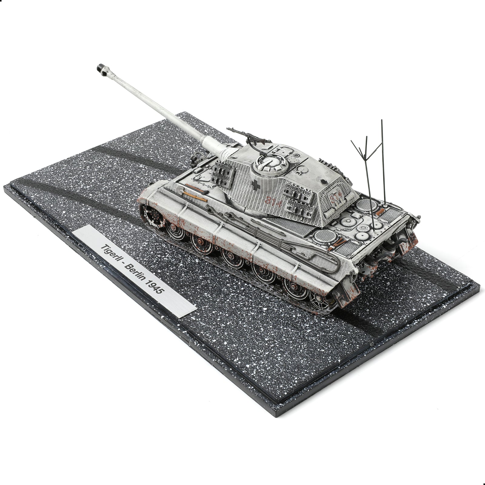 1/72 Die-cast Finished WWII German Tiger I Heavy Tank Model, Berlin 1945