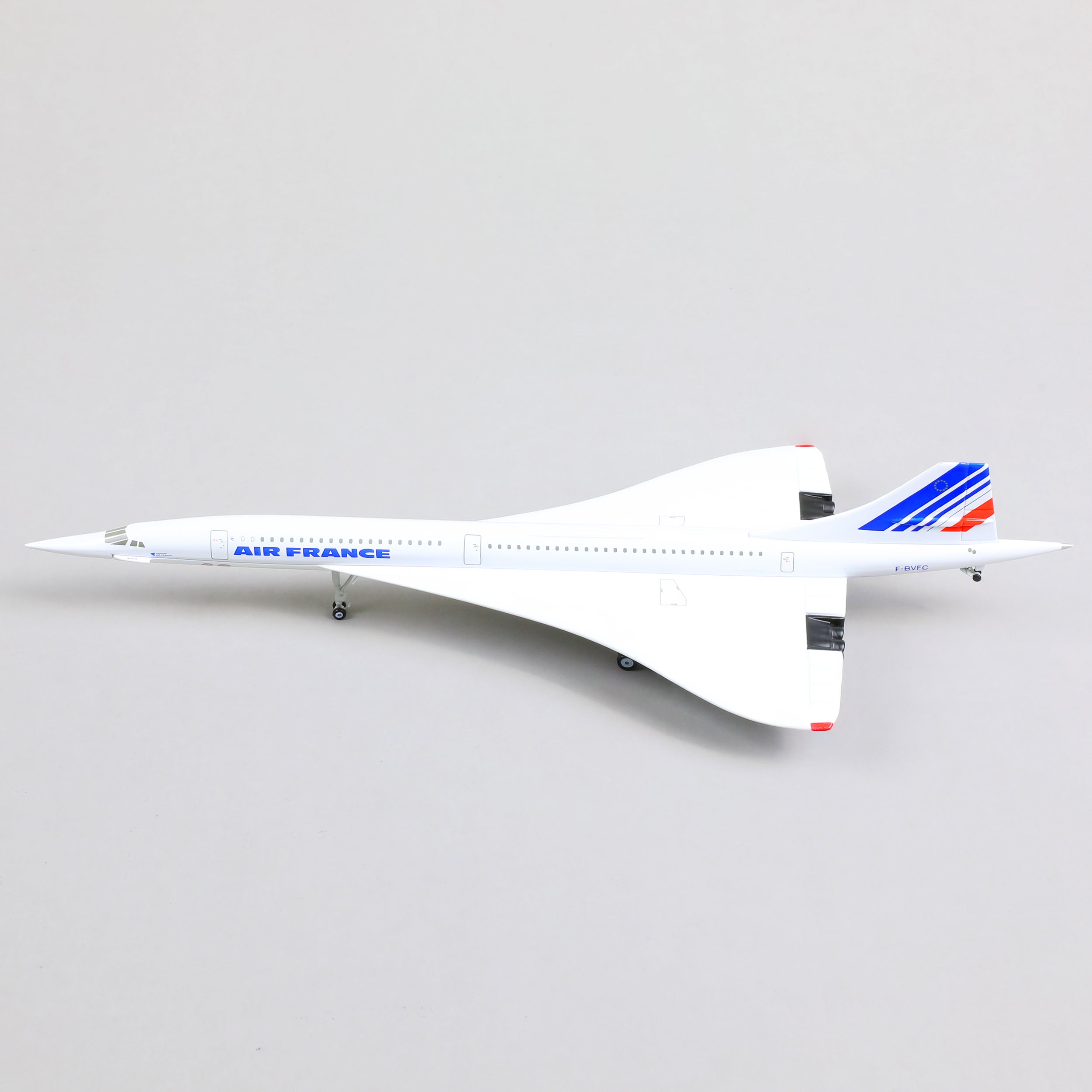 1:200 Concorde Air France Diecast Airplane Model | Finished Supersonic Jet Static Display