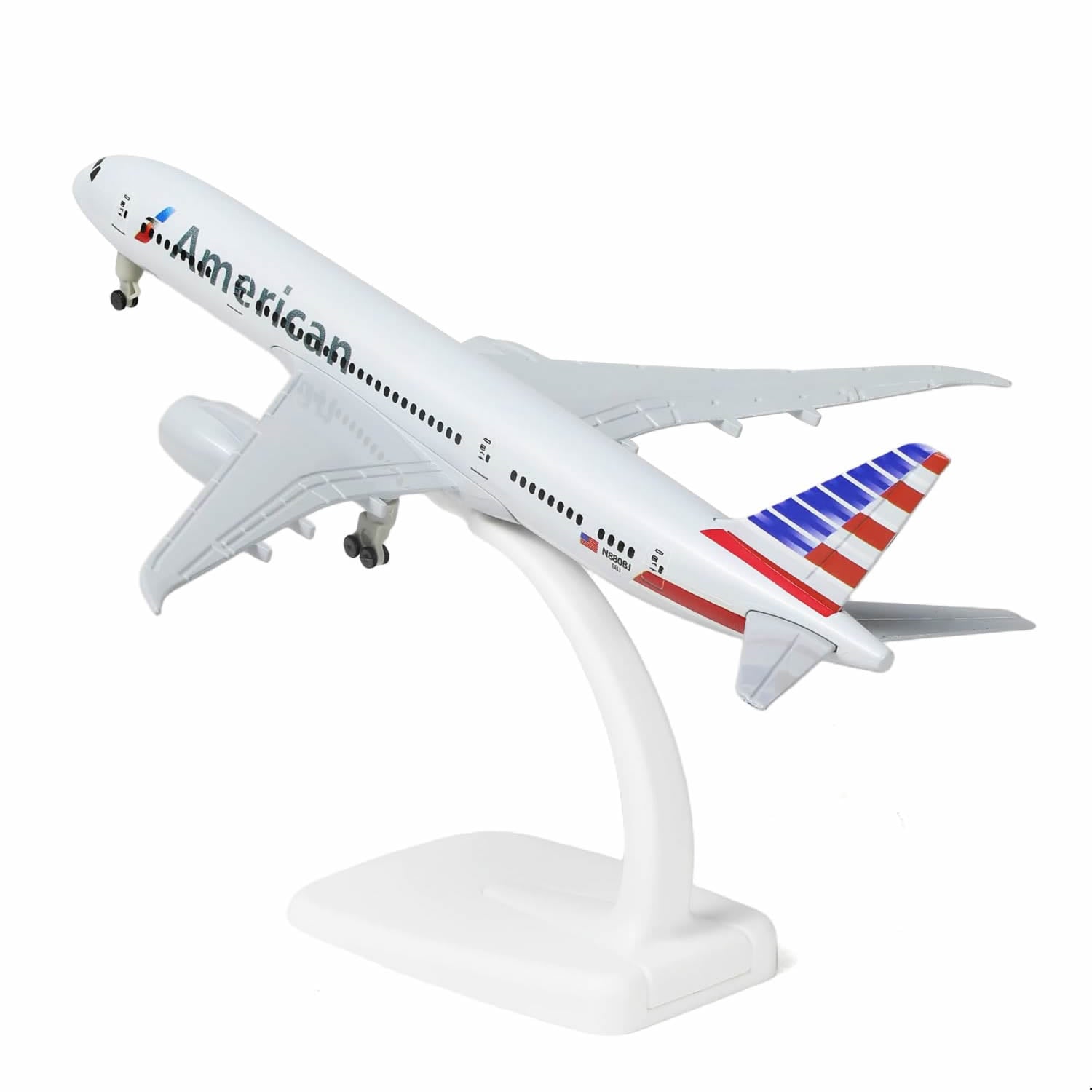 1/300 American Airlines Boeing 787 Diecast Model | AA Metal Airliner Replica with Stand