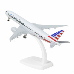 1/300 American Airlines Boeing 787 Diecast Model | AA Metal Airliner Replica with Stand