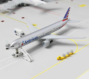 1/300 American Airlines Boeing 777 Diecast Model | AA Metal Airliner Replica with Stand