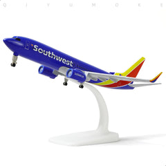 1/300 Southwest Airlines Boeing 737 Diecast Airplane Model, Desktop Aviation Gift