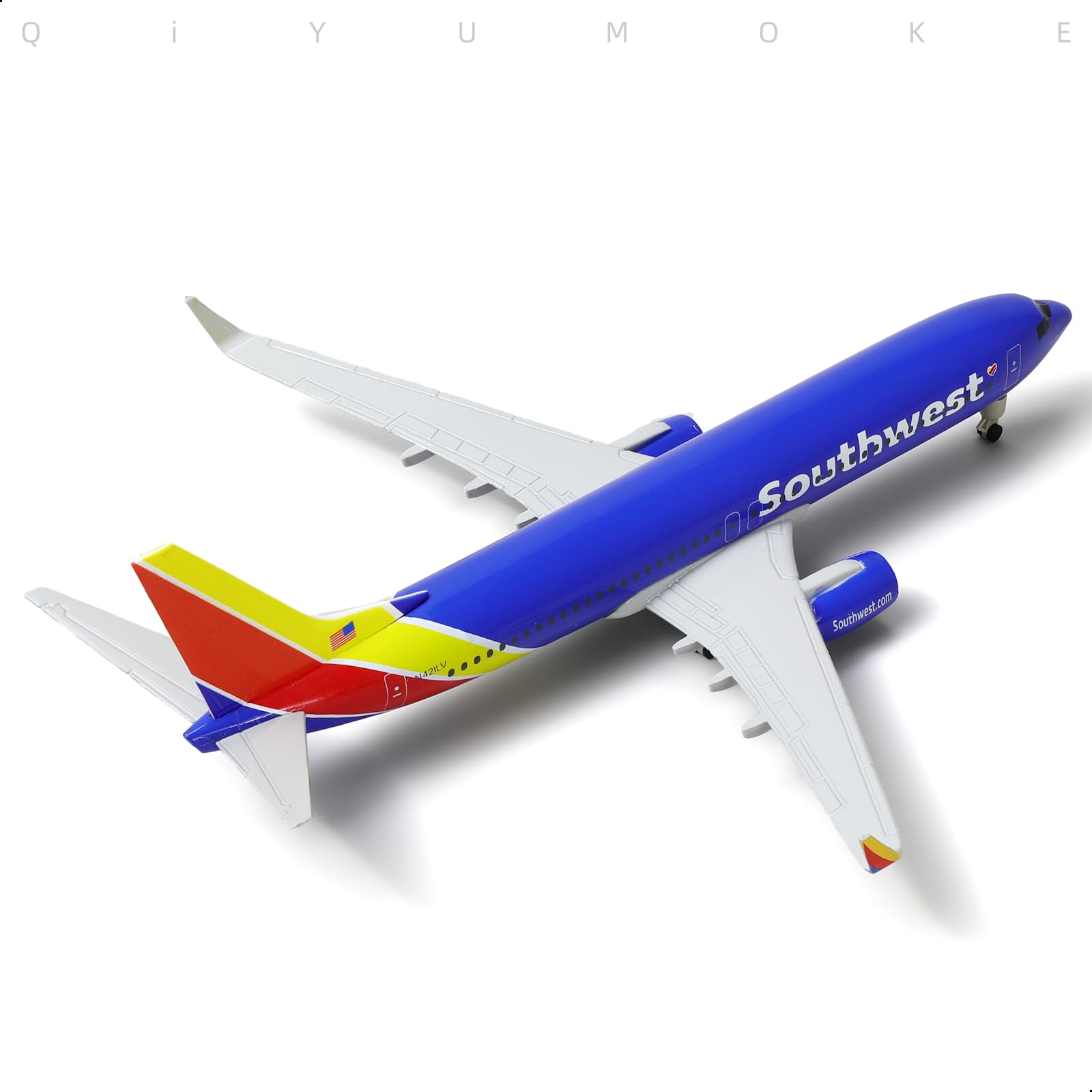 1/300 Southwest Airlines Boeing 737 Diecast Airplane Model, Desktop Aviation Gift
