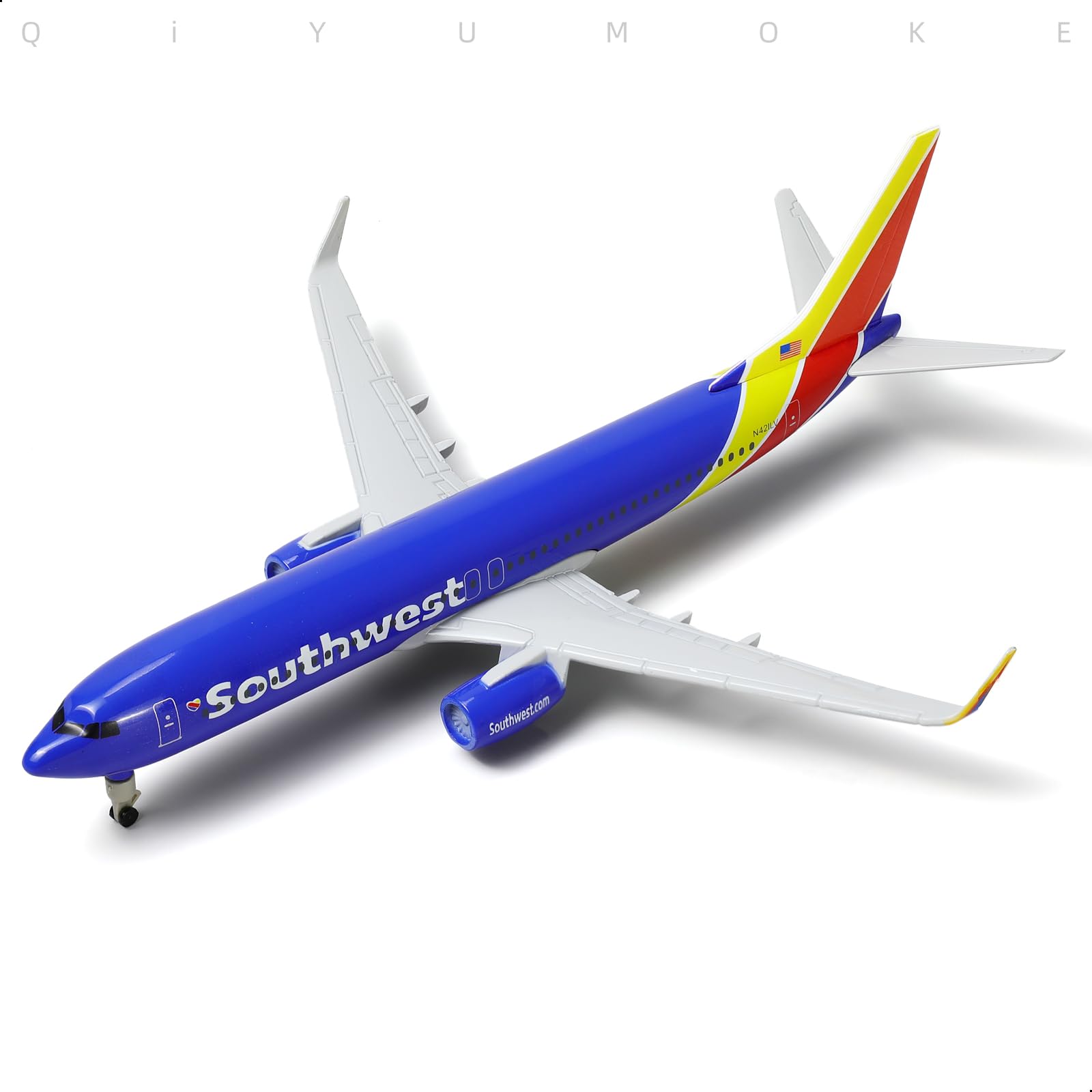 1/300 Southwest Airlines Boeing 737 Diecast Airplane Model, Desktop Aviation Gift