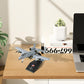 1/100 Scale A-10 Thunderbolt II Diecast Metal Model - USAF "Warthog" Ground Attack Aircraft with Stand