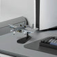 NUOTIE Model A-10 Thunderbolt II diecast aircraft on a desk next to a computer