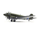 Douglas C-47 Skytrain 1/100 Metal Diecast Aircraft Model kit, WWⅡ US C47 'Night Fright' Military Transport Model Airplane for Adult Collection or Gift