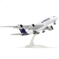 1/240 Lufthansa Airbus A380 Resin Airplane Model, Aviation Collectible Gift