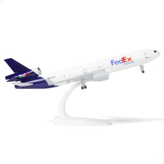 1/300 MD-11 Cargo Freighter Aircraft Model, Diecast Metal Collector's Display by QIYUMOKE