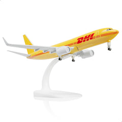 1/300 Boeing 737 Diecast Airliner Model | Generic Livery Metal Display Plane with Stand