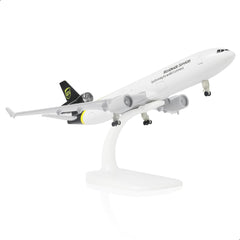 1/300 UPS MD-11F Cargo Freighter Aircraft Model, Diecast Metal Collector's Display by QIYUMOKE