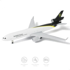 1/300 UPS MD-11F Cargo Freighter Aircraft Model, Diecast Metal Collector's Display by QIYUMOKE