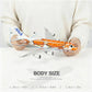 QIYUMOKE 1/240 ANA 'Flying Honu' blue turtle aircraft model held in hands