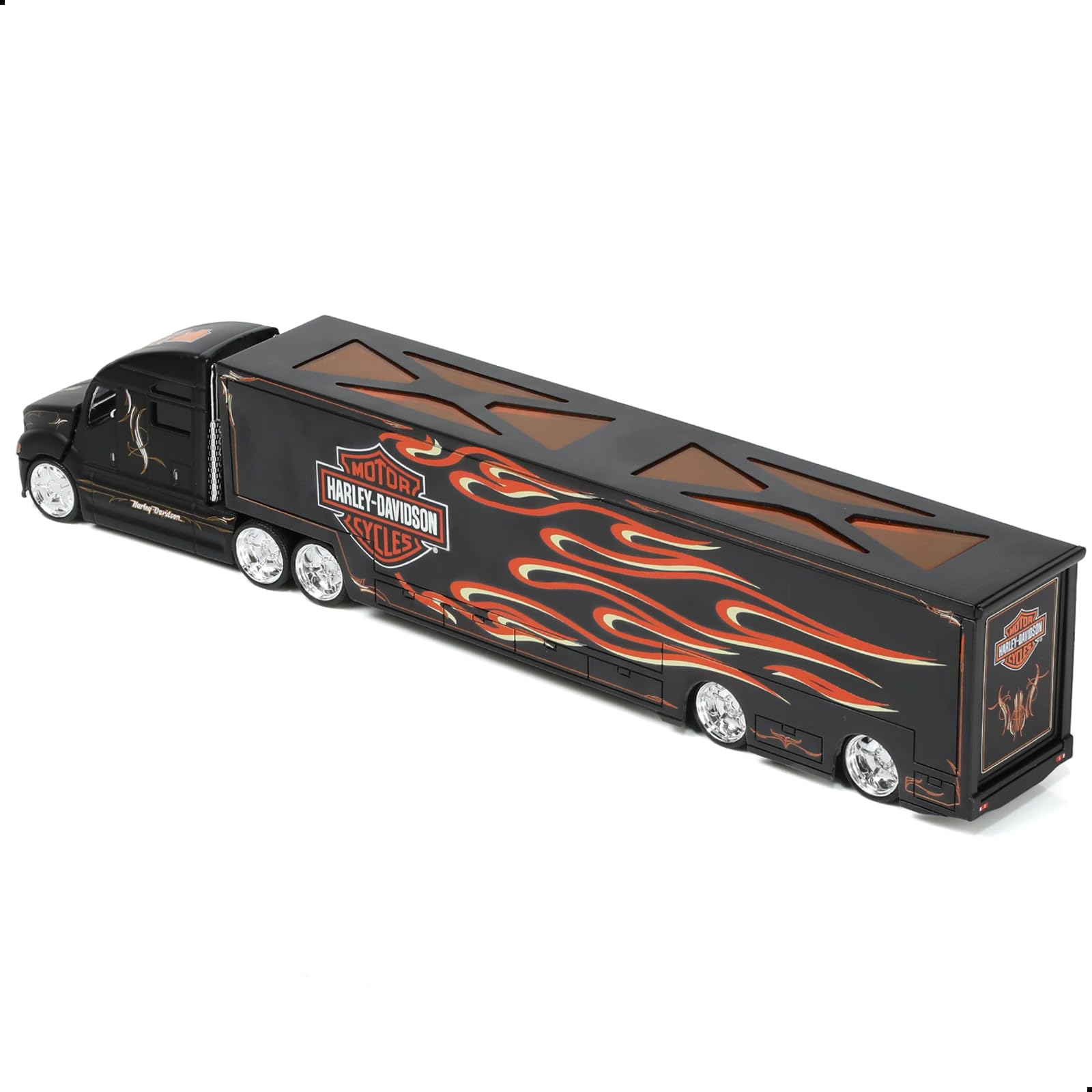 1:64 MAx Diecast Semi Truck Model with Trailer Head - Heavy Alloy Metal Tow Tractor