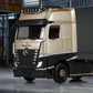1/64 Mercedes-Benz Semi Truck Diecast Metal Model - Tow Truck Transport Vehicle, Gold Edition Collectible for Boys and Adults