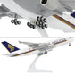 QIYUMOKE 1/240 Singapore Airbus A380 Airplane Model with Display Stand