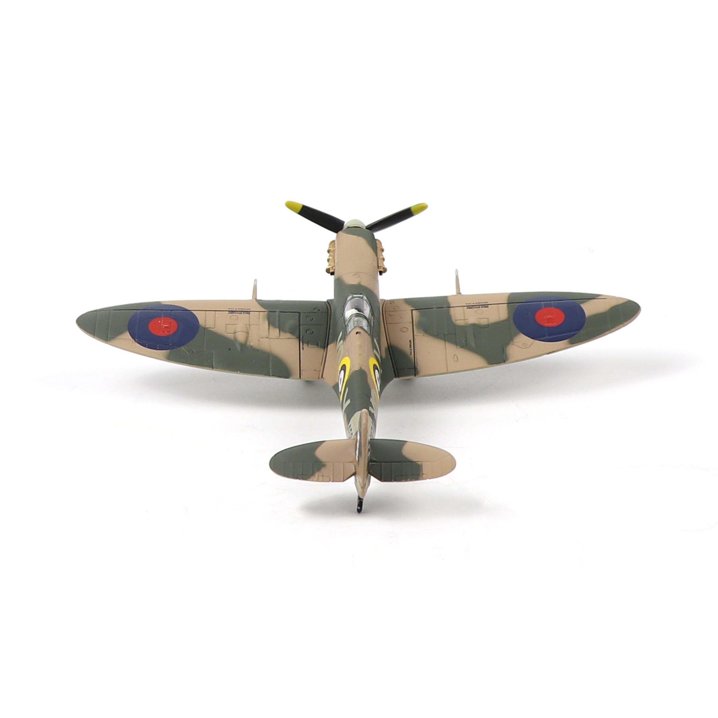 1/72 Supermarine Spitfire Diecast Metal Model - WWII British Fighter Aircraft with Stand by NUOTIE