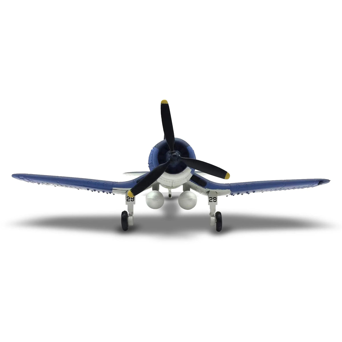 NUOTIE Vought F4U Corsair navy diecast metal model aircraft, rear view