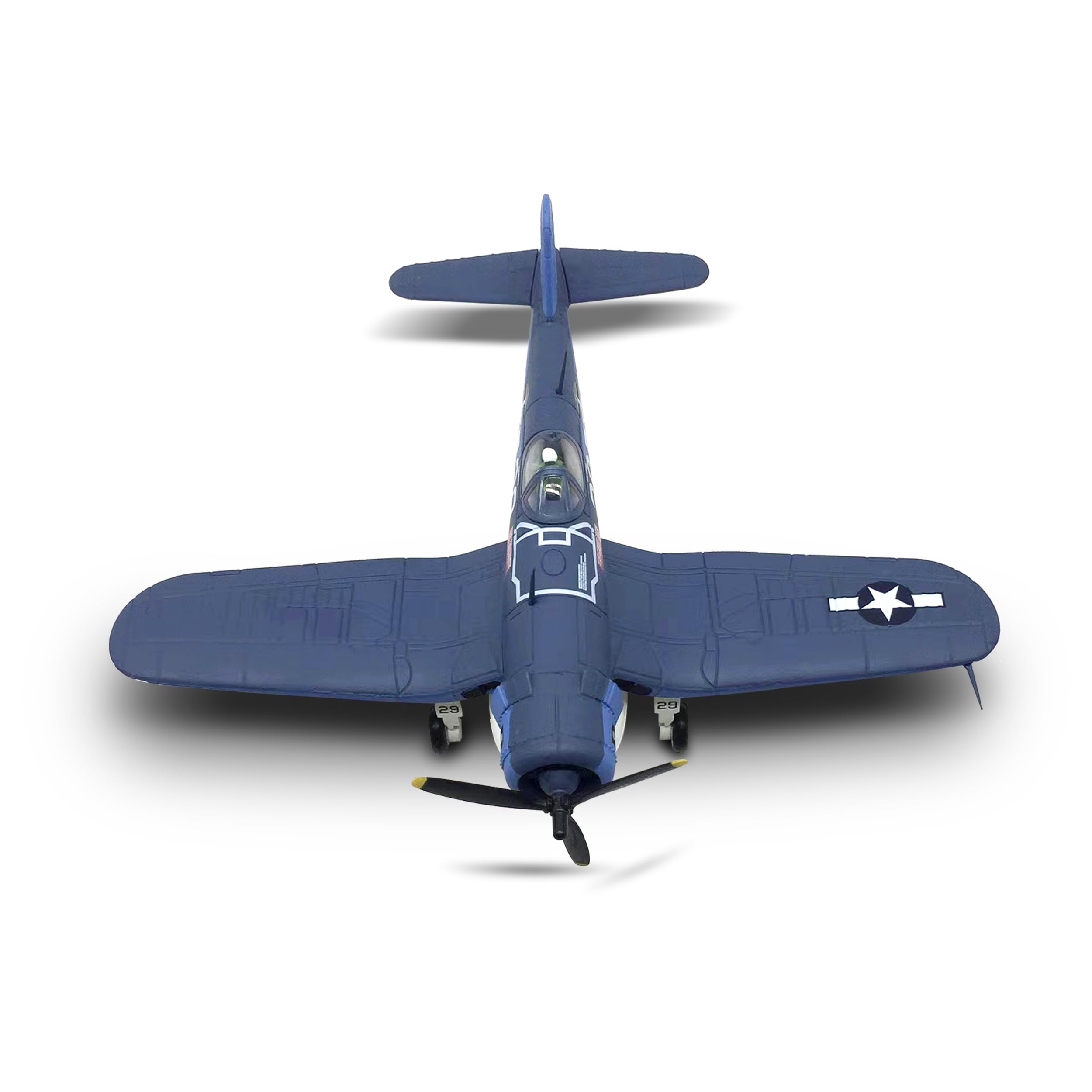 1/72 Vought F4U Corsair Diecast Metal Model - WWII US Navy Fighter Aircraft with Stand by NUOTIE