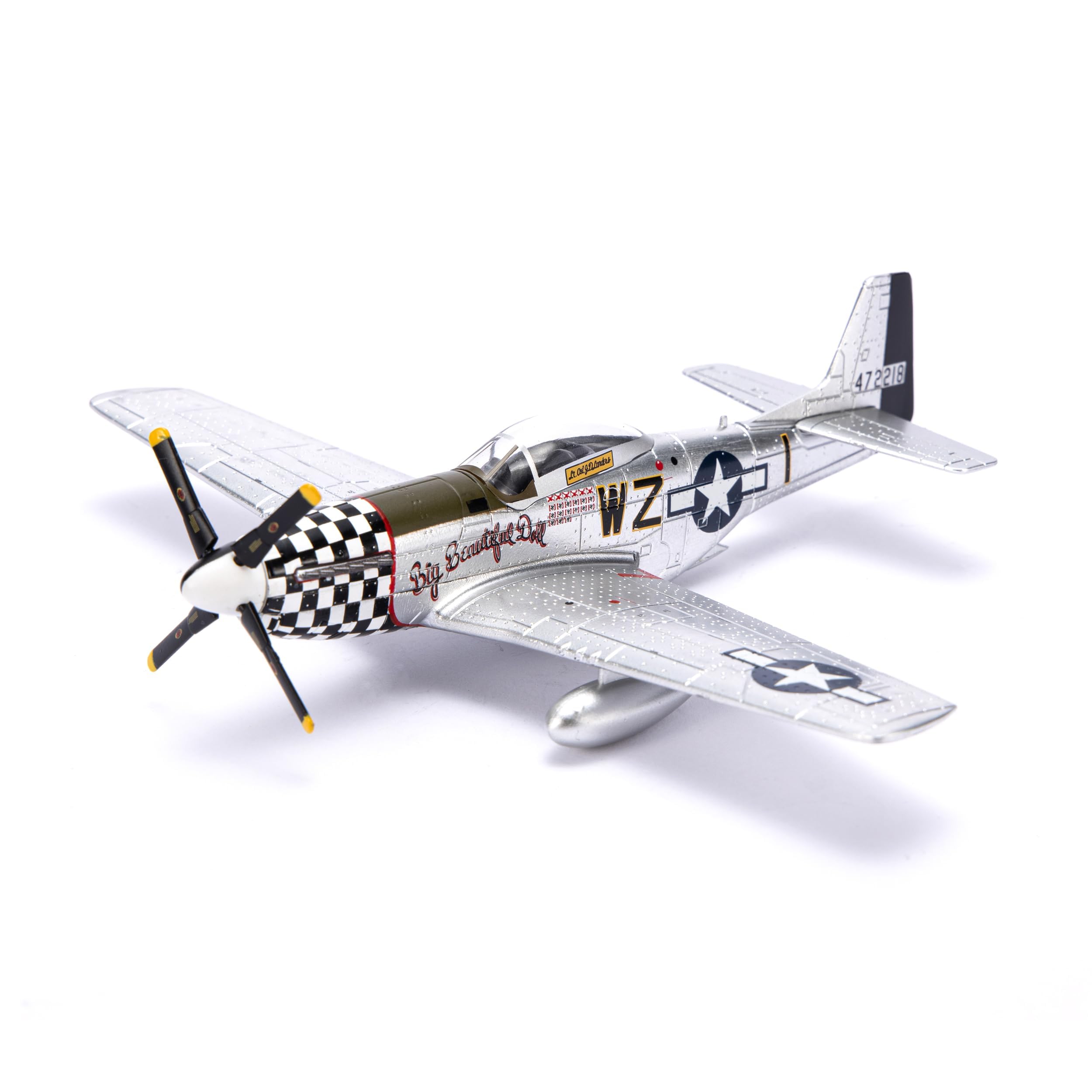 Metal airplane model on sale