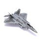 NUOTIE 1/72 F-22 Raptor Model diecast Airplane Model Military Fighter for Collections and Gifts (TY 325 FW)