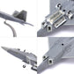 NUOTIE 1/72 F-22 Raptor Model diecast Airplane Model Military Fighter for Collections and Gifts (TY 325 FW)