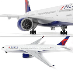 1/144 Airbus A350 Dreamliner Passenger Airliner Model, Resin Collector's Display by QIYUMOKE