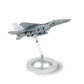 1/100 F-15C Eagle Metal Airplane Model Kits with Stand Gulf Spirit Diecast Alloy Fighter Model Jet Military Aircraft Collection for Adult Display or Gift