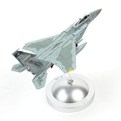 1/100 Scale F-15C Eagle Diecast Metal Model - USAF "Gulf Spirit" Fighter Jet with Stand