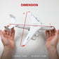 1/280 AN-225 Resin Airplane Model with Openable Nose Door