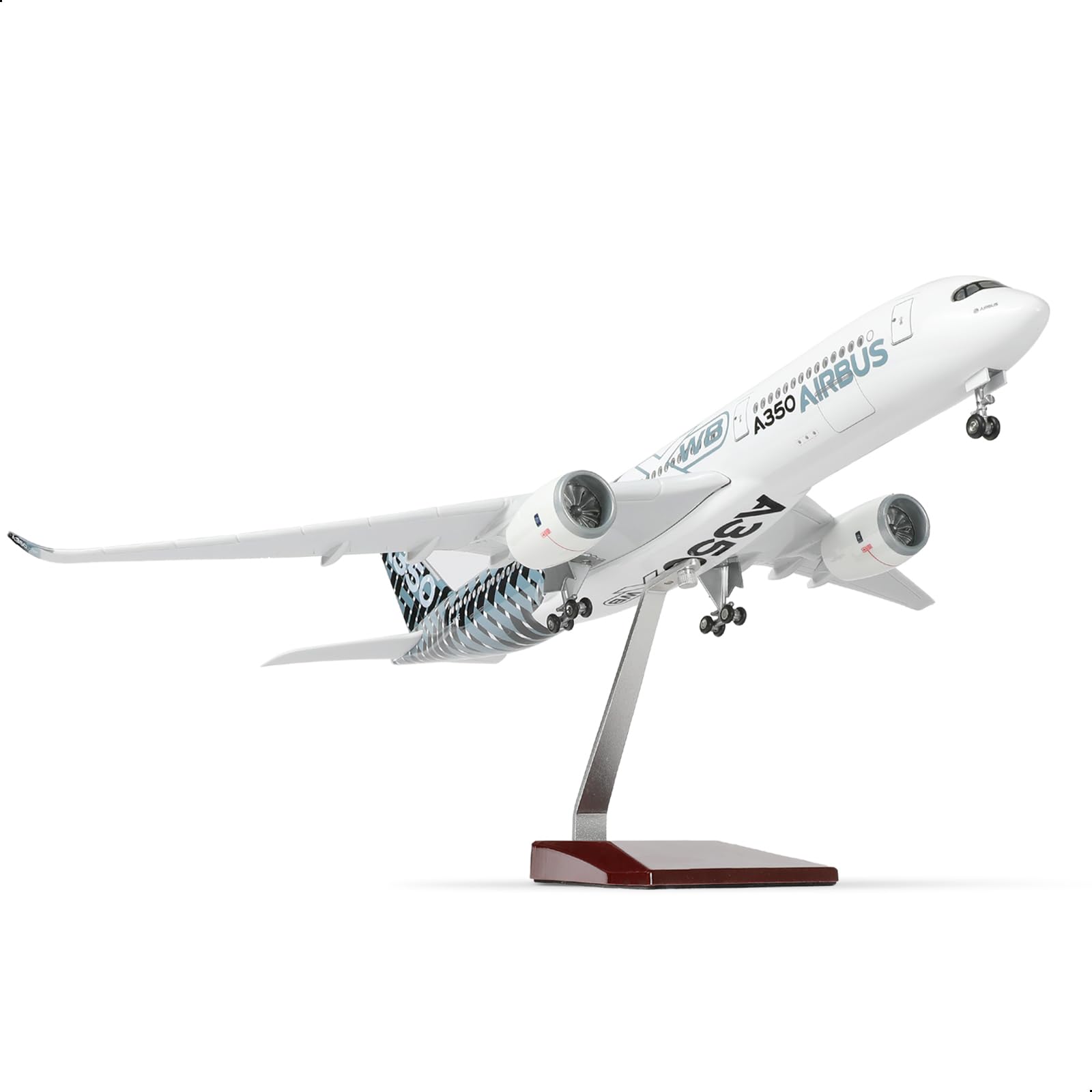 1/144 Airbus A350 aircraft model Resin Model with Stand QIYUMOKE ...