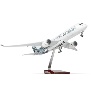 A350 Dreamliner 1/144 Large Scale Airplane Model Kit with Stand -Airbus A350-900 Demonstrator Model Plane (18.5 in) Aviation Enthusiasts Gifts, Display Decorations F-WWCF