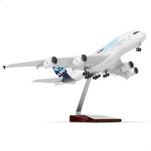 1/200 Scale A380 Prototype Diecast Airplane - Airbus A380 Model Plane Kit with Stand (14 in-L), Pre-Built Model Aircraft for Adults - Aviation Creative Gift, Tabletop Collection Display