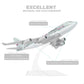 1/400 Qatar 747 Alloy Plane Model Kits -747 Diecast Metal Airplane Model with Stand (6 inches Long) Airways Boeing Model Plane Gifts for Aviation Enthusiasts, Desktop Display Decorations