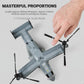 NUOTIE 1/72 USMC MV-22B Osprey Model VMMT-204 Raptors Diecast Plane Stand