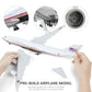 1/150 Scale for 747 Air Force One Plane Model with LED Light Stand