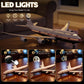 1/150 Scale for 747 Air Force One Plane Model with LED Light Stand