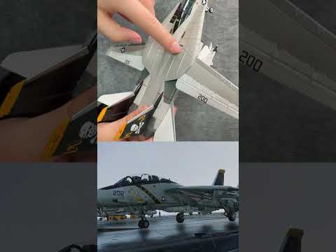 NUOTIE 1/72 Grumman F-14 Tomcat Diecast Metal Model VF-84 Jolly Rogers