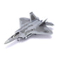 NUOTIE 1/72 F-22 Raptor Model diecast Airplane Model Military Fighter for Collections and Gifts (TY 325 FW)