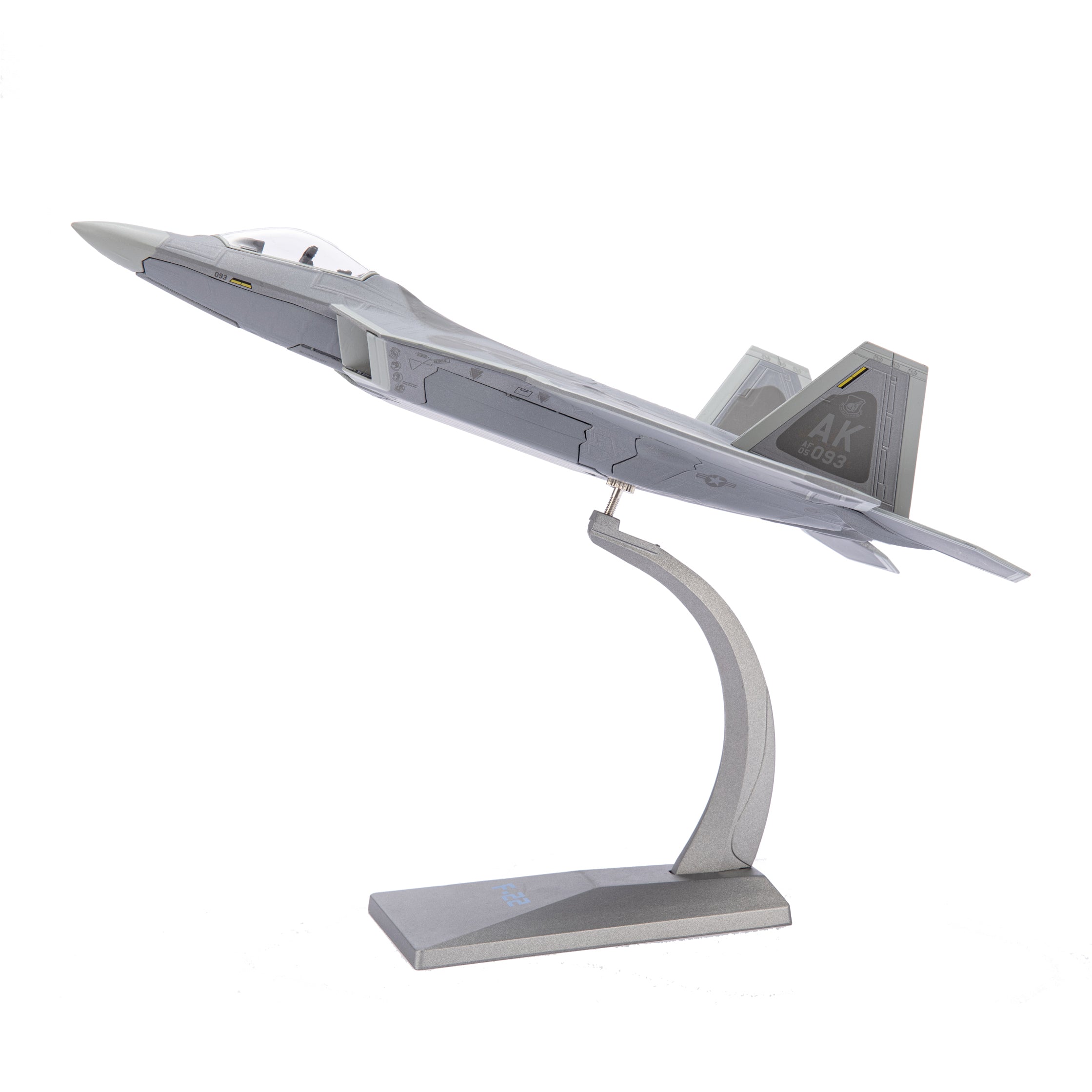 NUOTIE 1/72 F-22 Raptor Model diecast Airplane Model